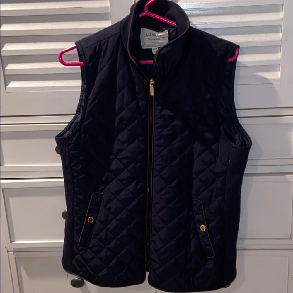 NWOT Navy Vest